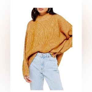 Topshop Mock Sweater